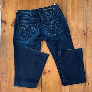 ROCK REVIVAL DEBBIE BOOTCUT JEANS SIZE 28